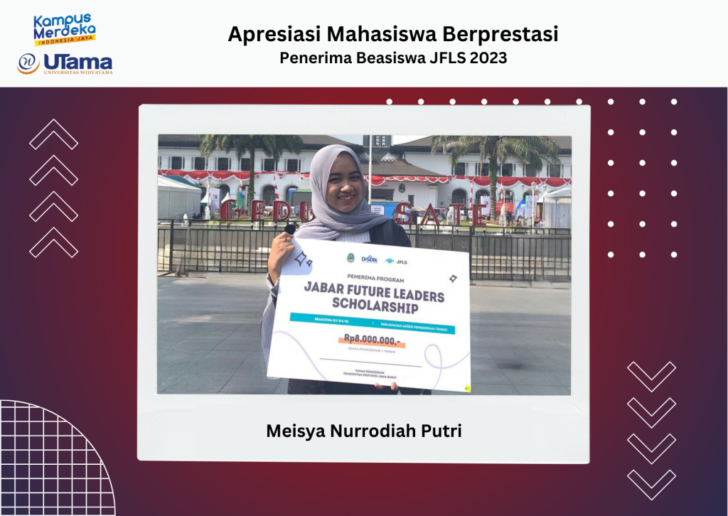 Mahasiswi Perpustakaan & Sains Informasi menjadi Penerima Beasiswa JFLS 2023